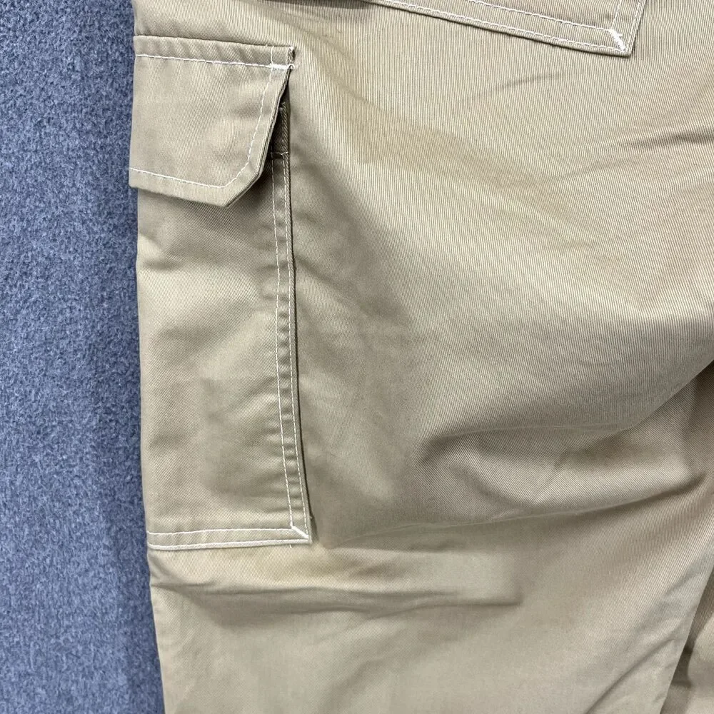 True Religion Cargo Pants 36 X 32 Mens Khaki‎ Travertine Tan